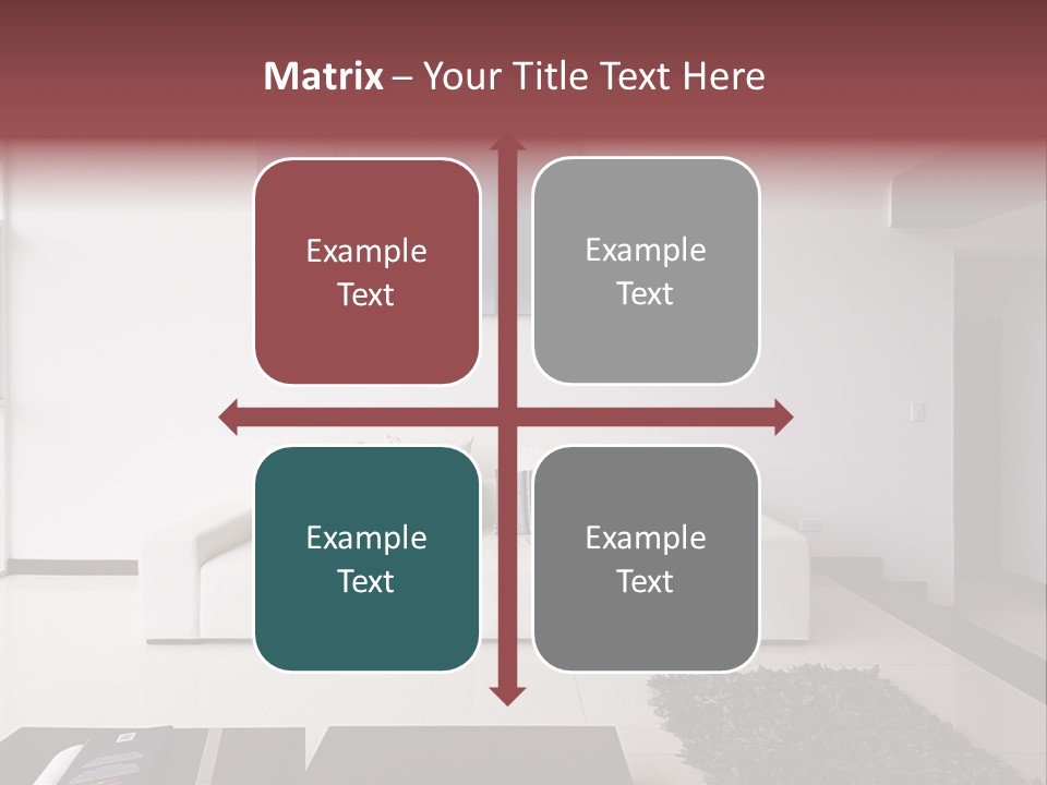 Residential Relax Room PowerPoint Template
