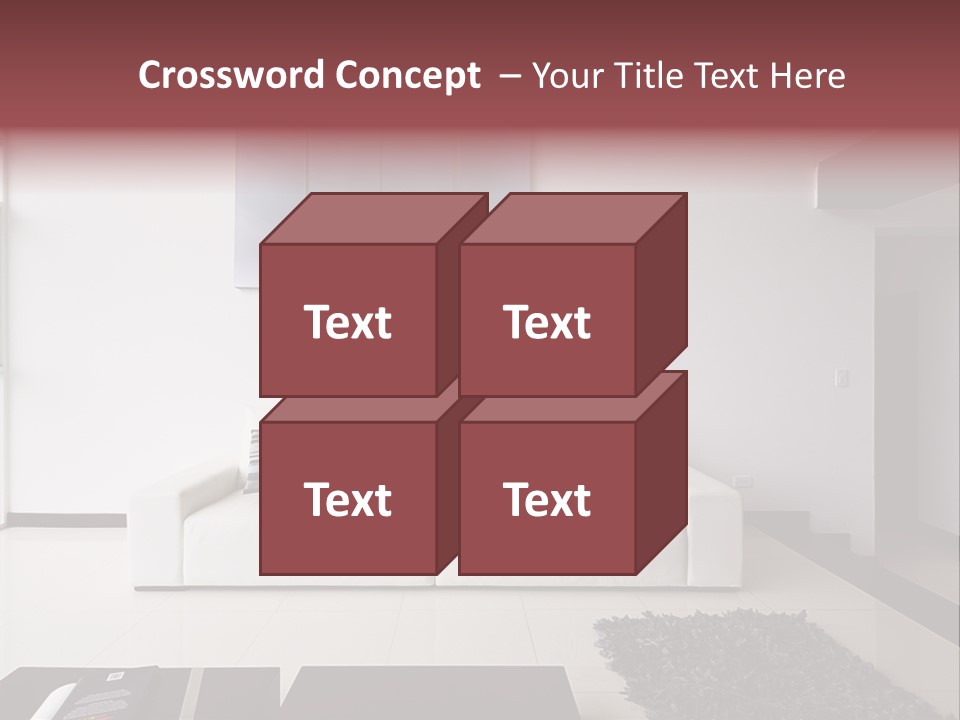 Residential Relax Room PowerPoint Template