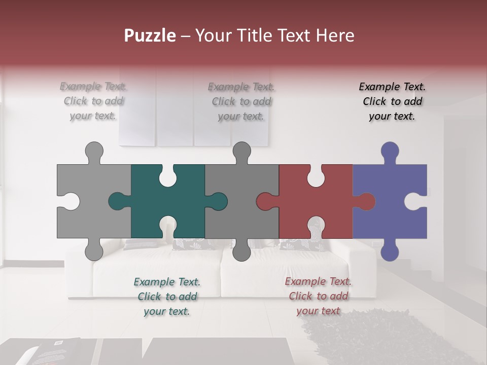 Residential Relax Room PowerPoint Template