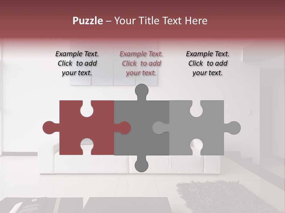 Residential Relax Room PowerPoint Template