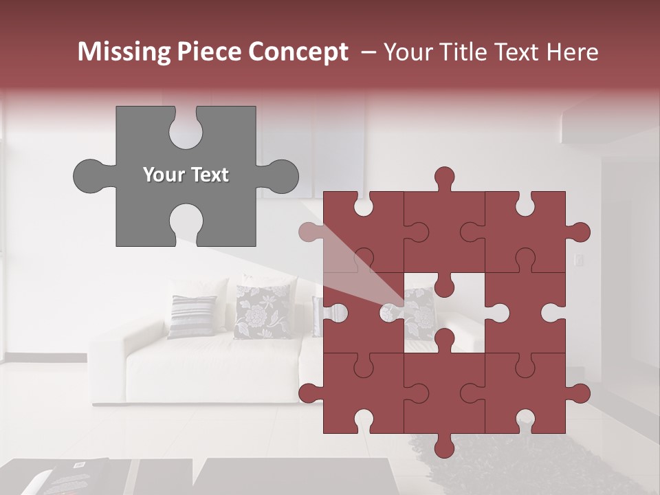 Residential Relax Room PowerPoint Template