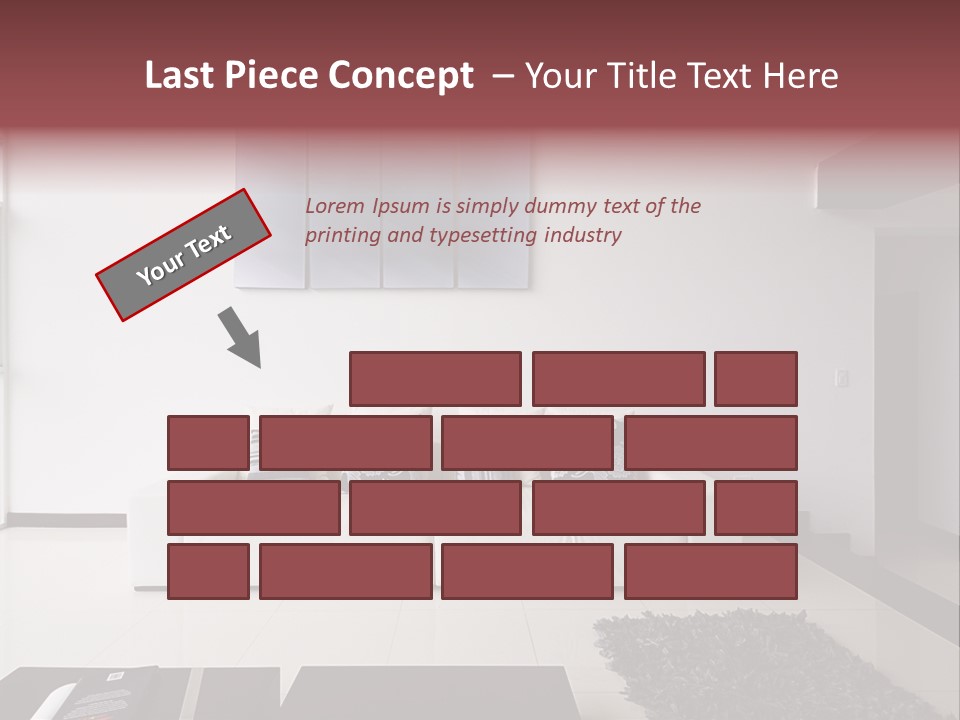 Residential Relax Room PowerPoint Template