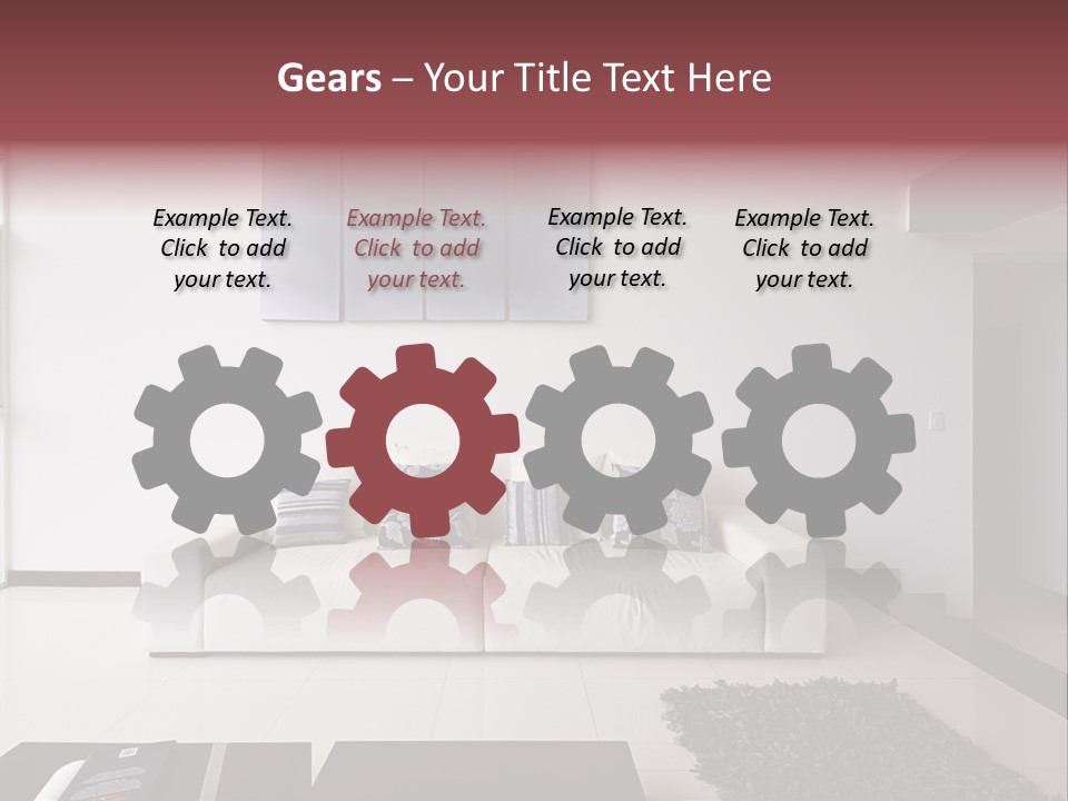 Residential Relax Room PowerPoint Template