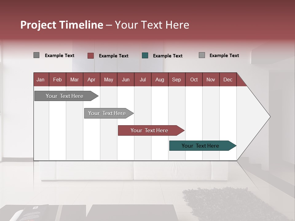 Residential Relax Room PowerPoint Template