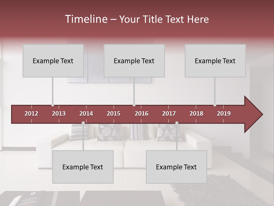 Residential Relax Room PowerPoint Template