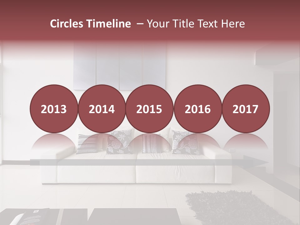 Residential Relax Room PowerPoint Template