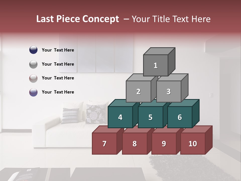 Residential Relax Room PowerPoint Template