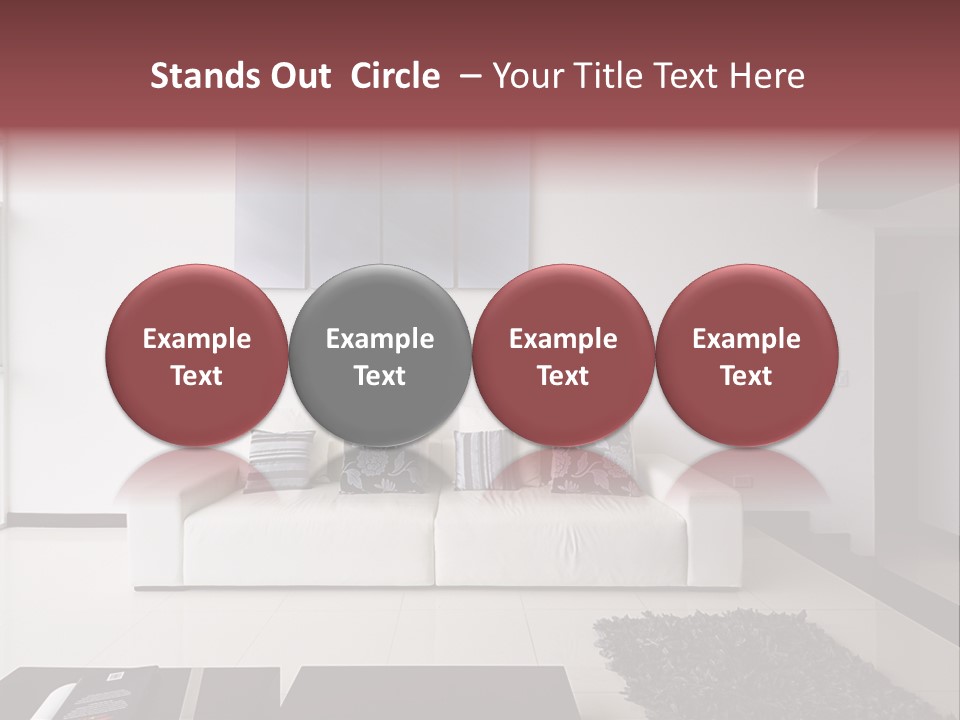 Residential Relax Room PowerPoint Template