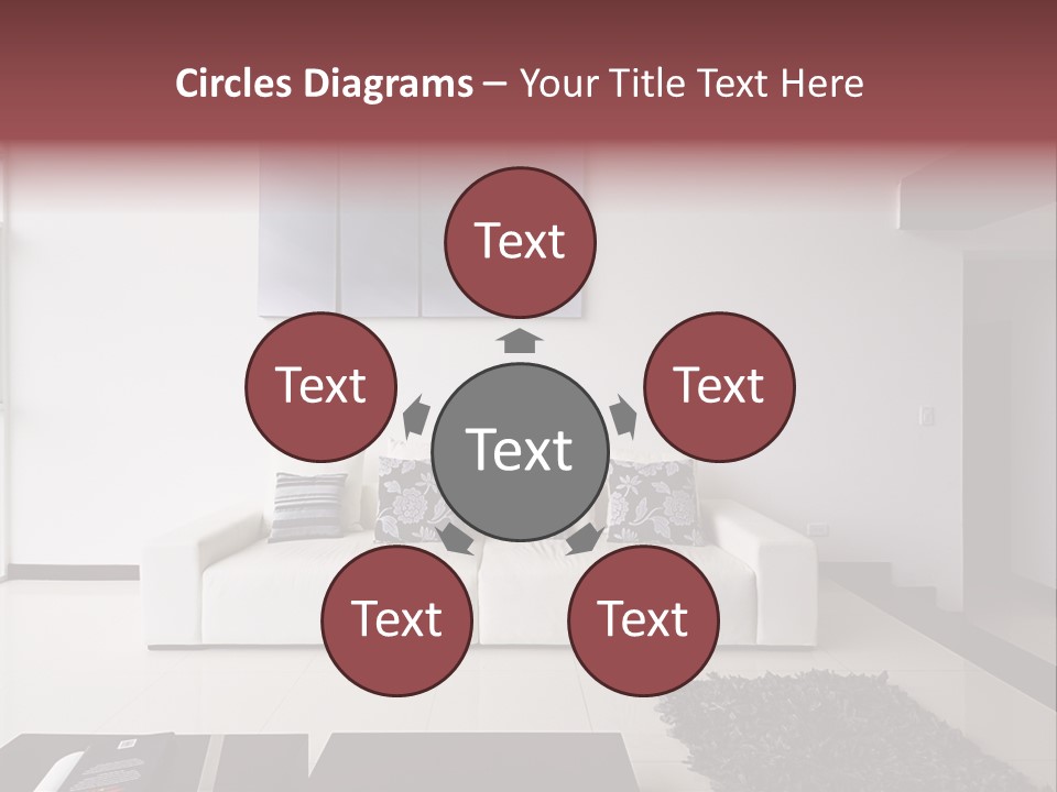 Residential Relax Room PowerPoint Template