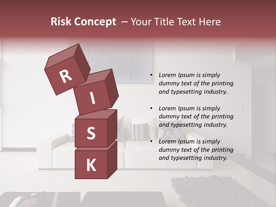 Residential Relax Room PowerPoint Template