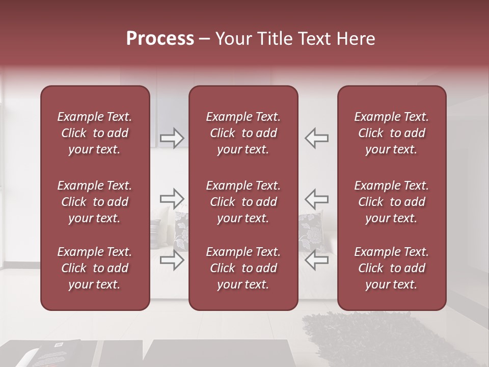 Residential Relax Room PowerPoint Template