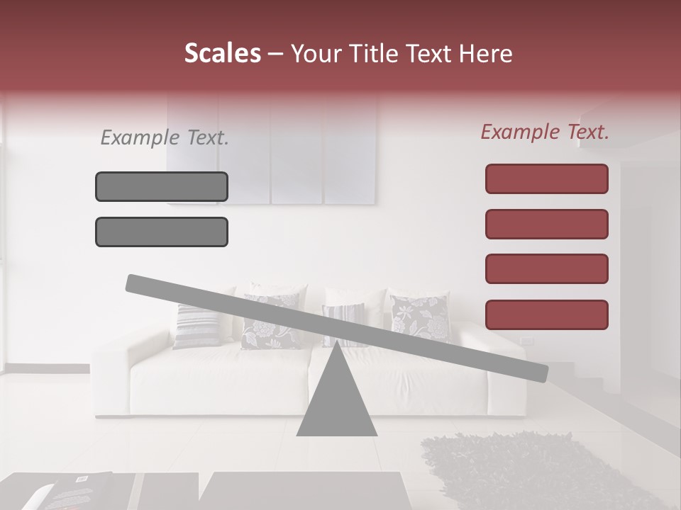 Residential Relax Room PowerPoint Template