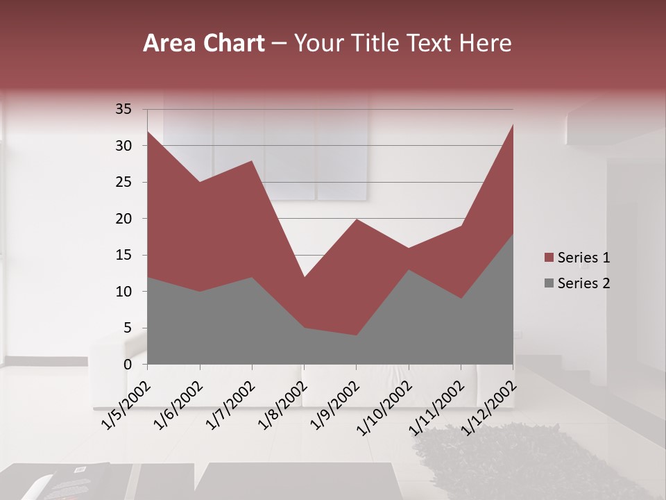 Residential Relax Room PowerPoint Template