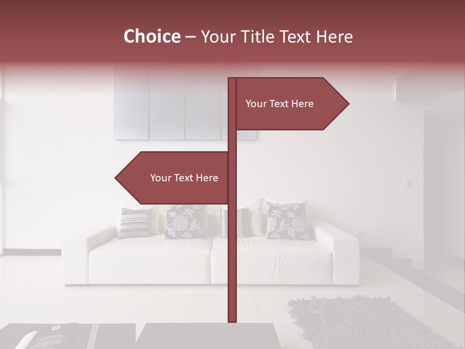 Residential Relax Room PowerPoint Template