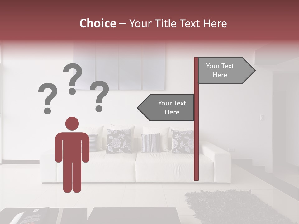 Residential Relax Room PowerPoint Template