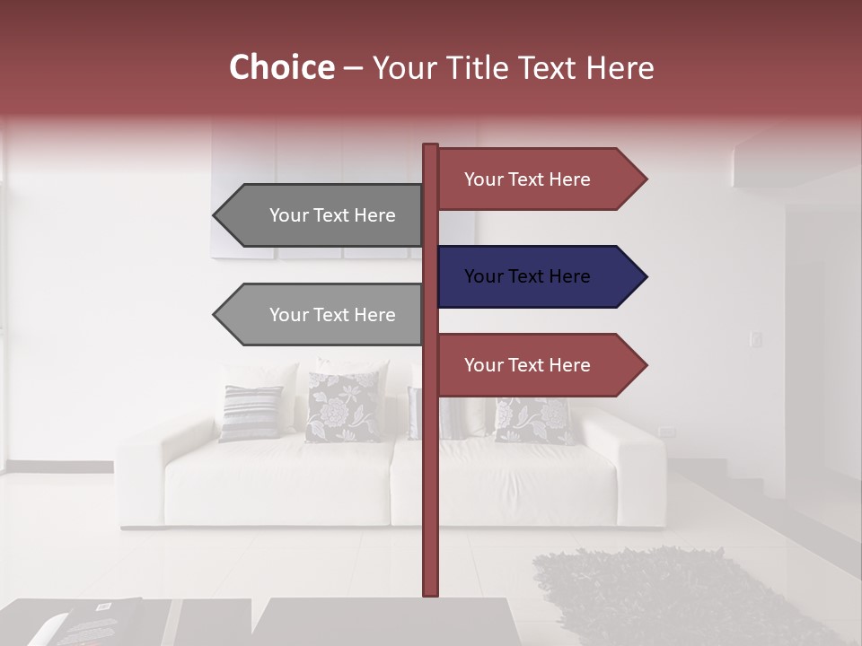 Residential Relax Room PowerPoint Template