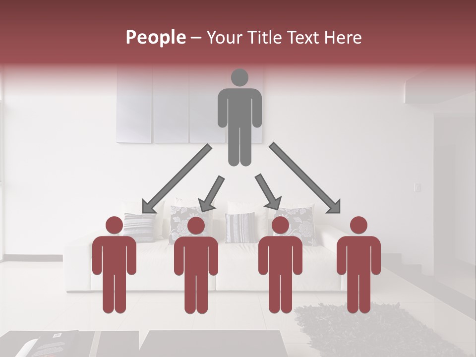 Residential Relax Room PowerPoint Template