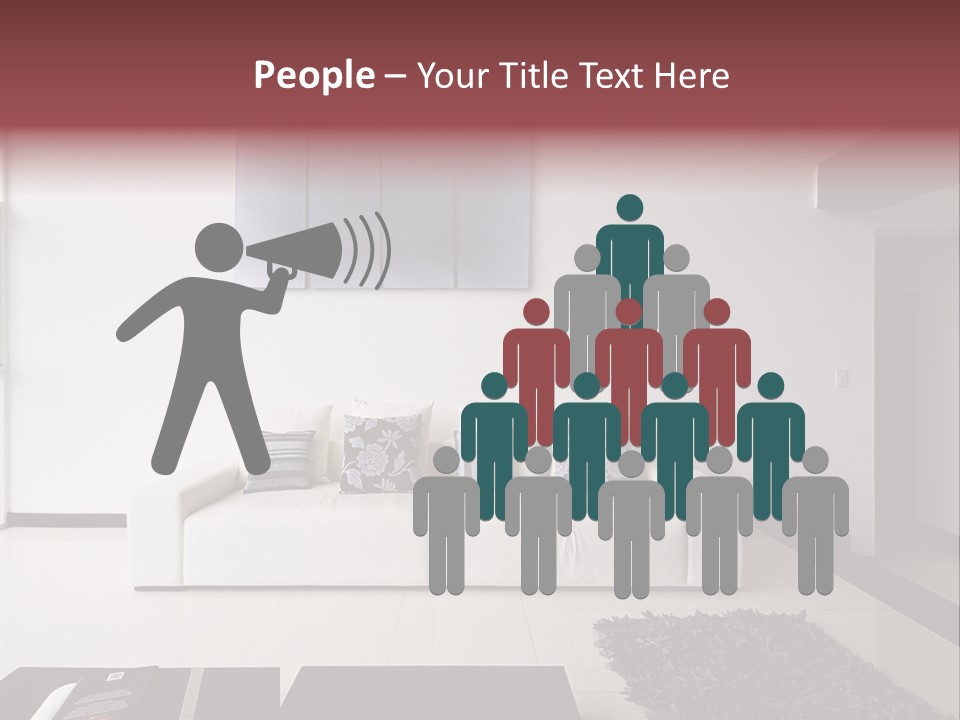 Residential Relax Room PowerPoint Template