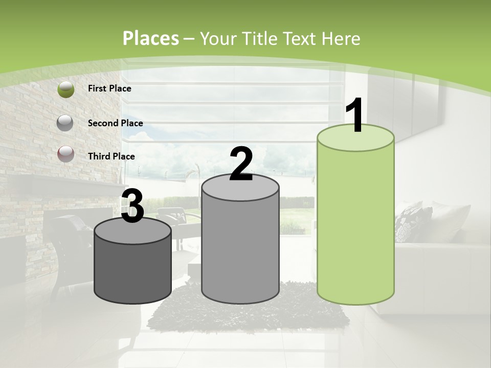 Red Beige Home PowerPoint Template