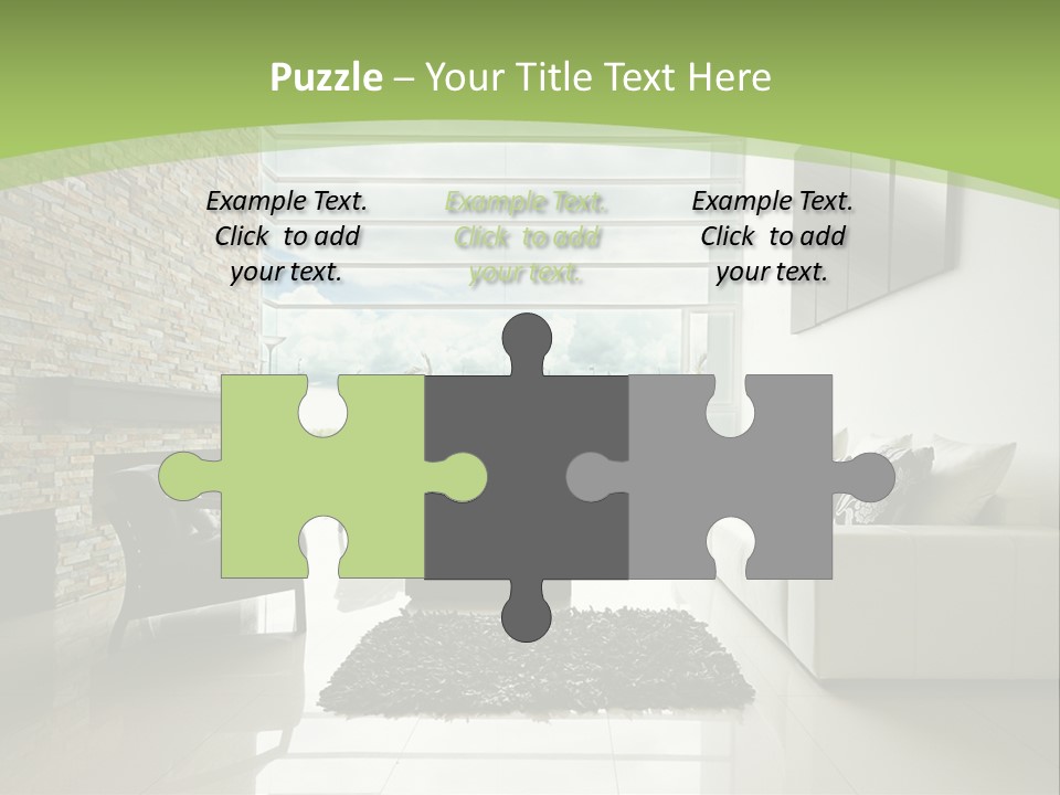 Red Beige Home PowerPoint Template