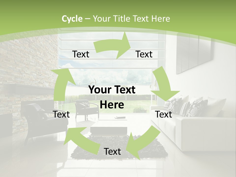 Red Beige Home PowerPoint Template