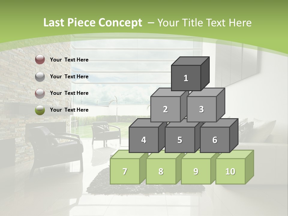 Red Beige Home PowerPoint Template