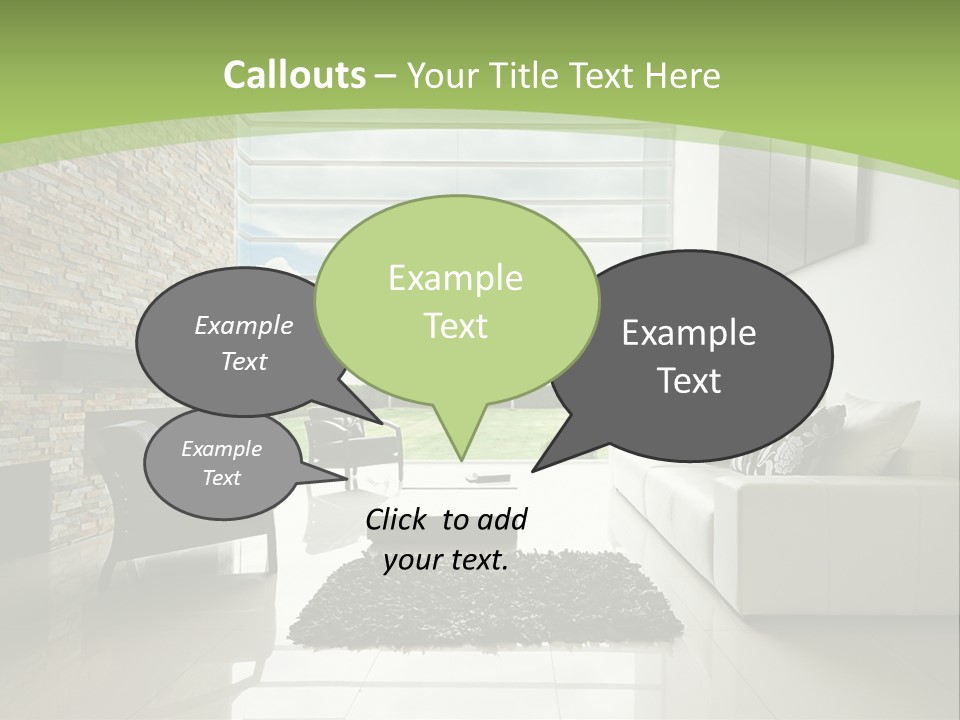 Red Beige Home PowerPoint Template