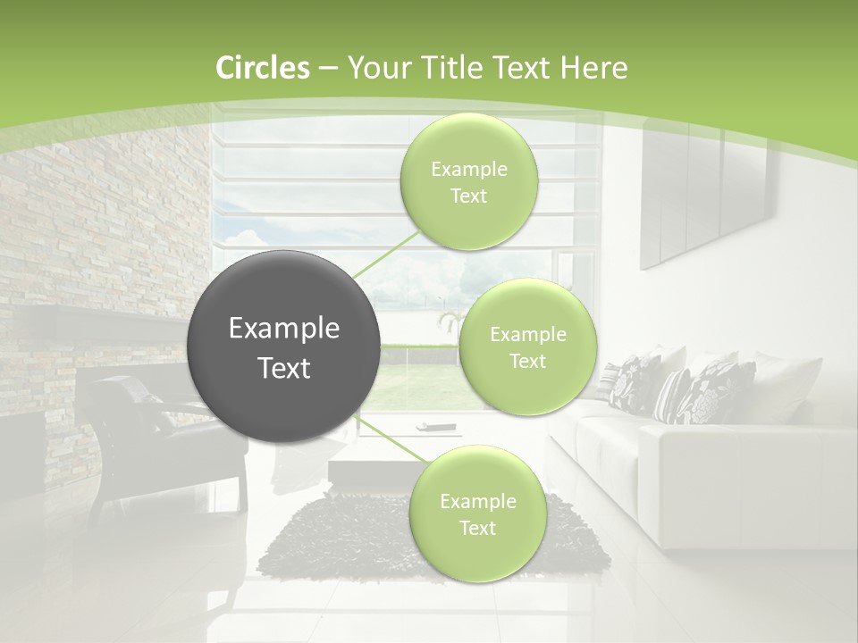 Red Beige Home PowerPoint Template