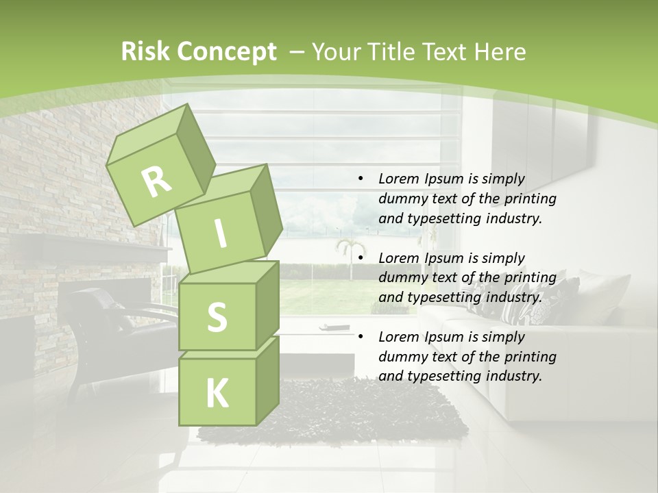 Red Beige Home PowerPoint Template