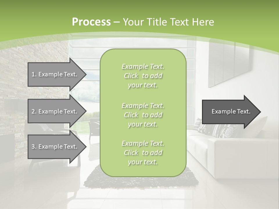 Red Beige Home PowerPoint Template
