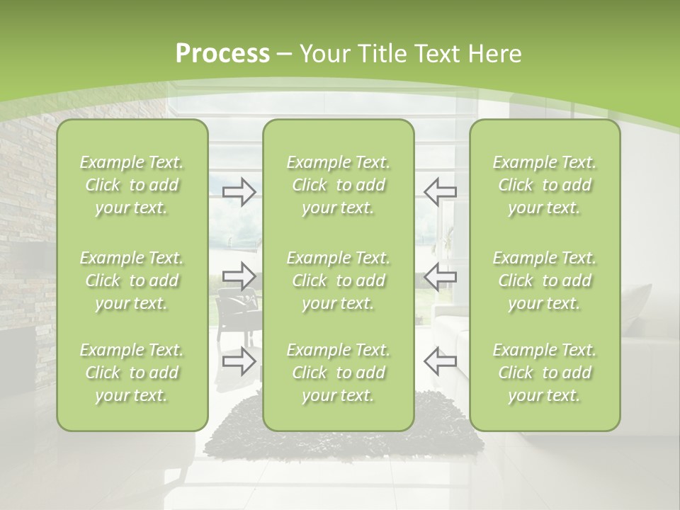 Red Beige Home PowerPoint Template