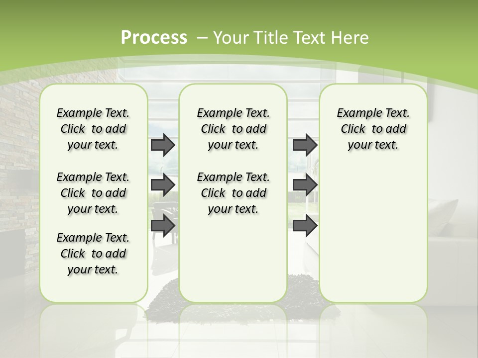 Red Beige Home PowerPoint Template