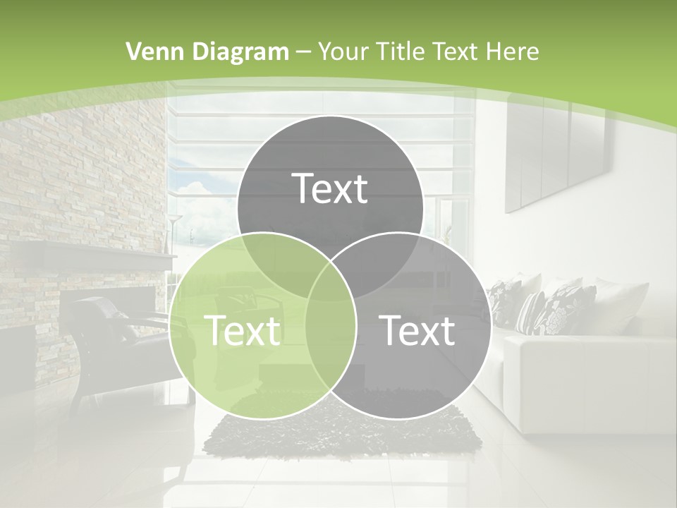 Red Beige Home PowerPoint Template