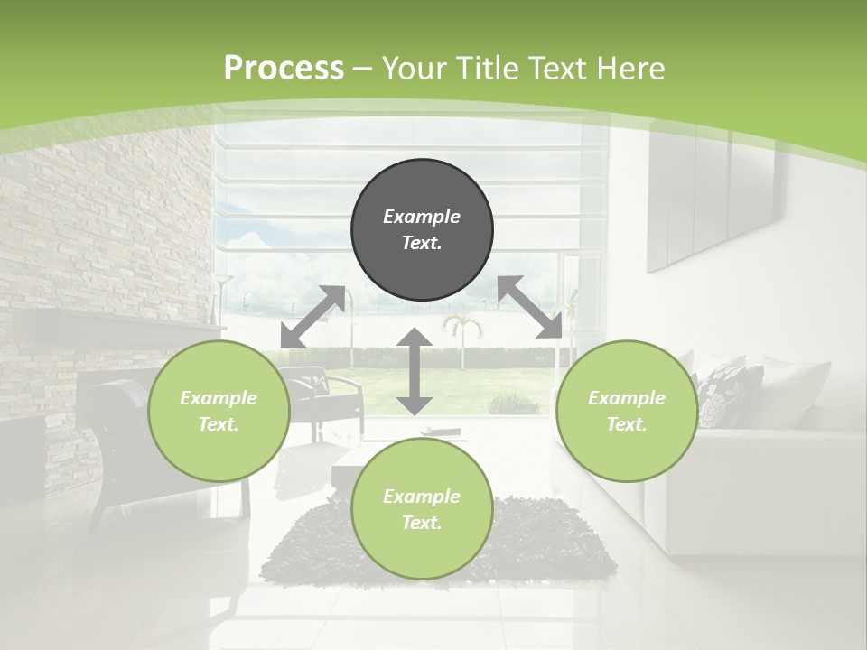 Red Beige Home PowerPoint Template