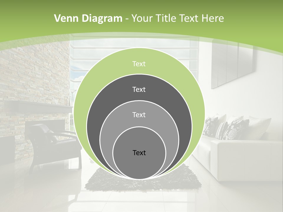 Red Beige Home PowerPoint Template