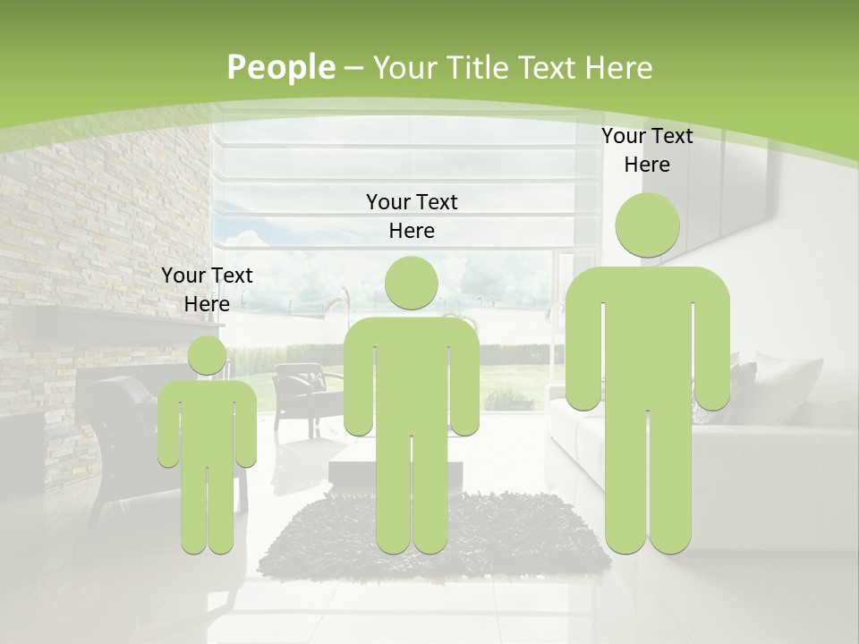 Red Beige Home PowerPoint Template