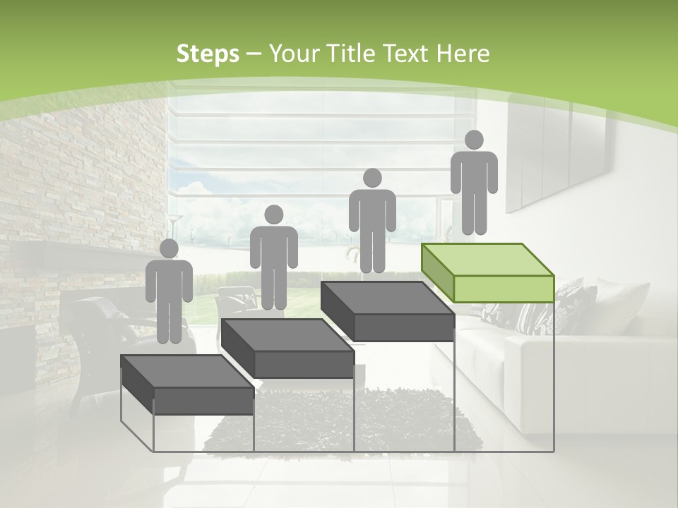 Red Beige Home PowerPoint Template