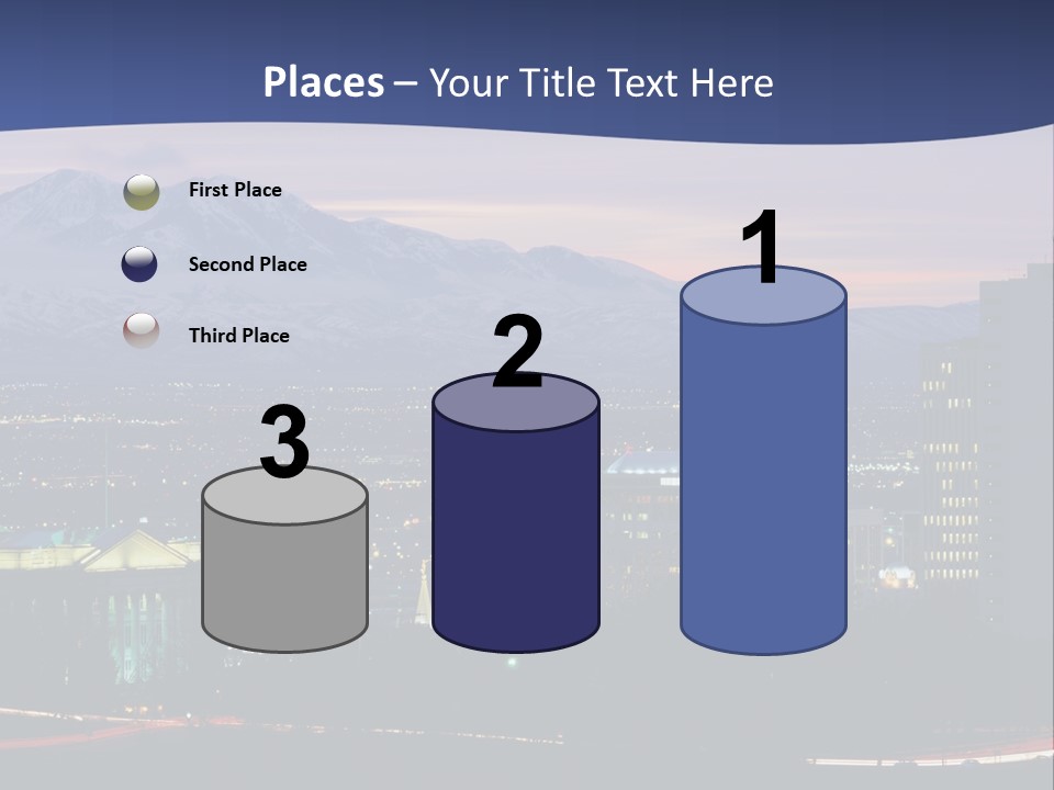 Evening California North America PowerPoint Template