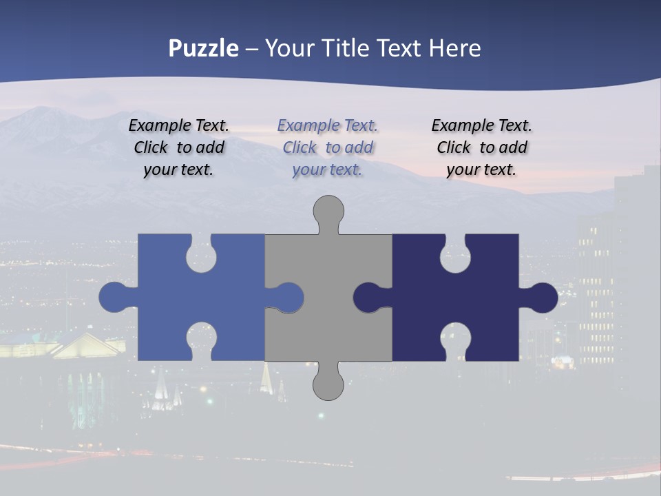 Evening California North America PowerPoint Template