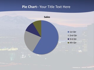 Evening California North America PowerPoint Template