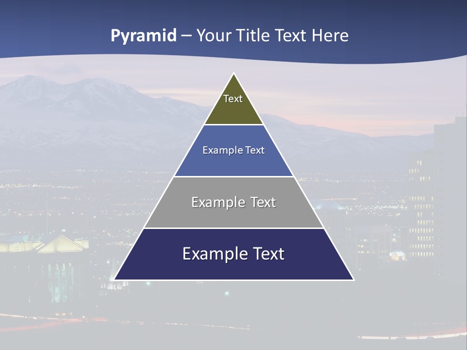 Evening California North America PowerPoint Template