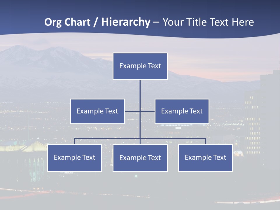 Evening California North America PowerPoint Template