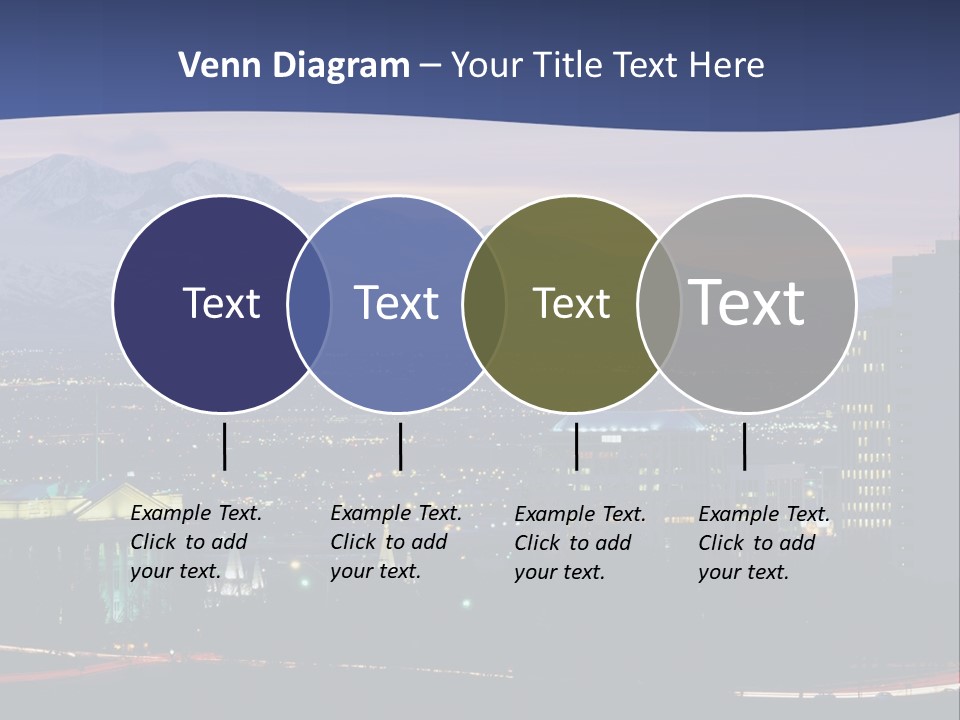 Evening California North America PowerPoint Template