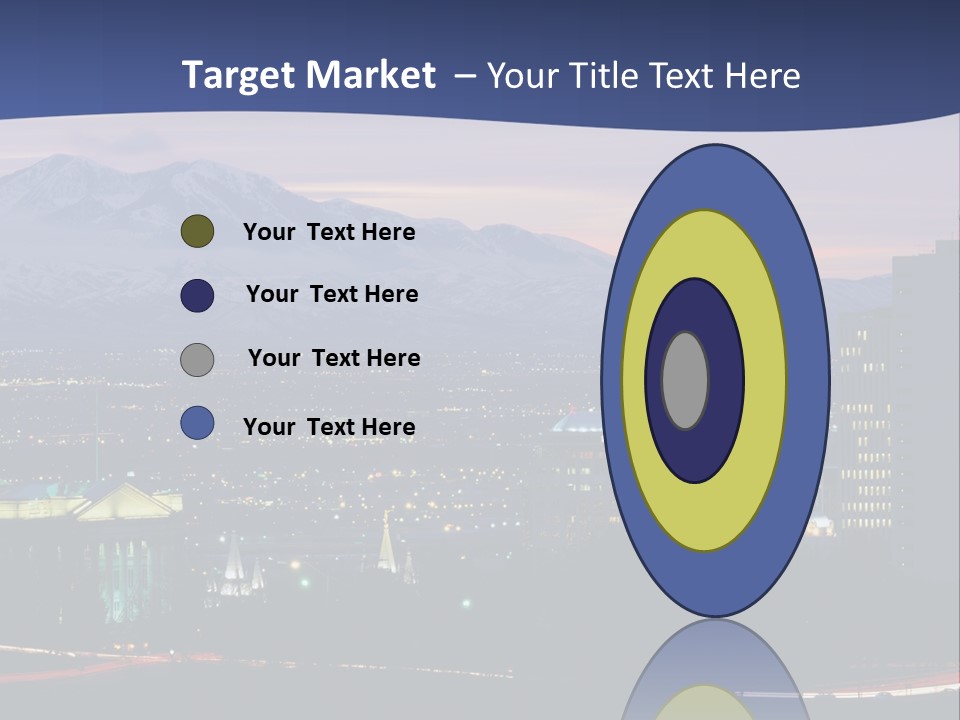 Evening California North America PowerPoint Template