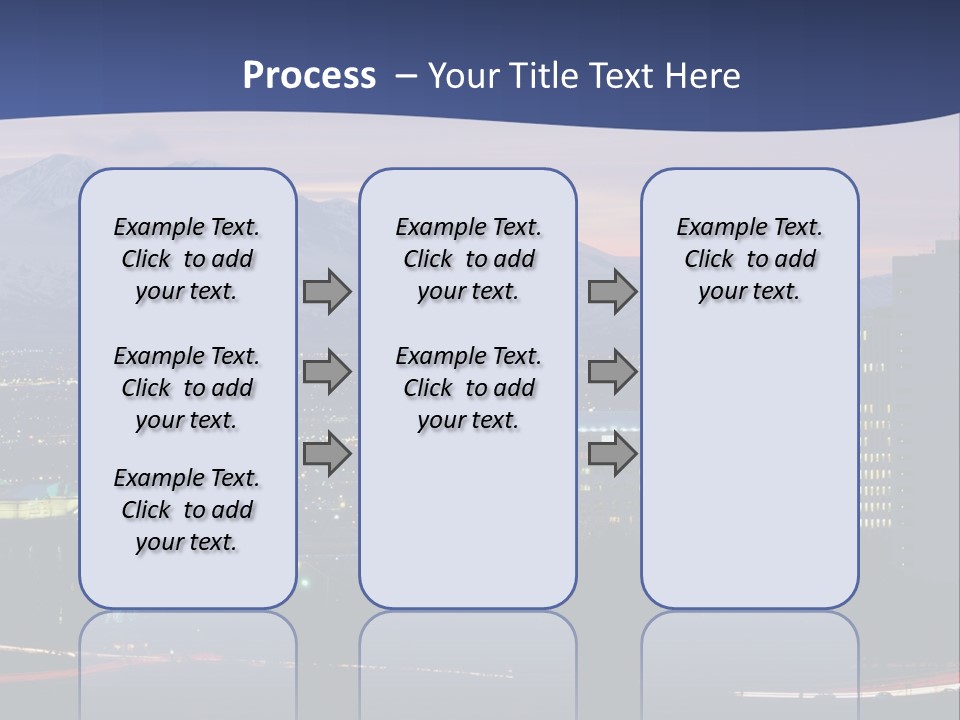 Evening California North America PowerPoint Template