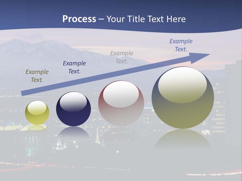 Evening California North America PowerPoint Template