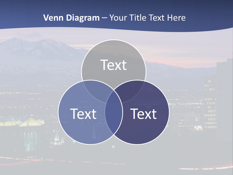 Evening California North America PowerPoint Template