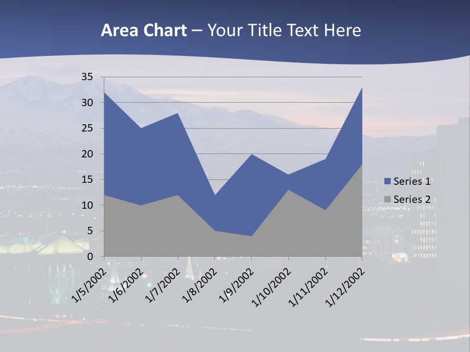 Evening California North America PowerPoint Template
