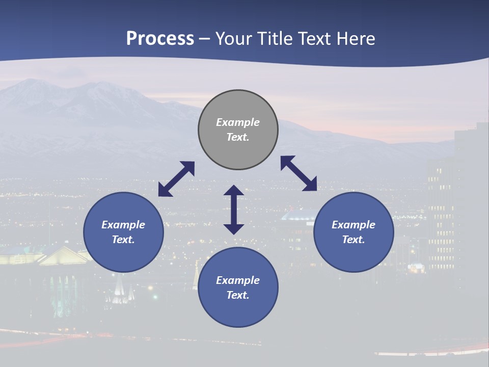 Evening California North America PowerPoint Template