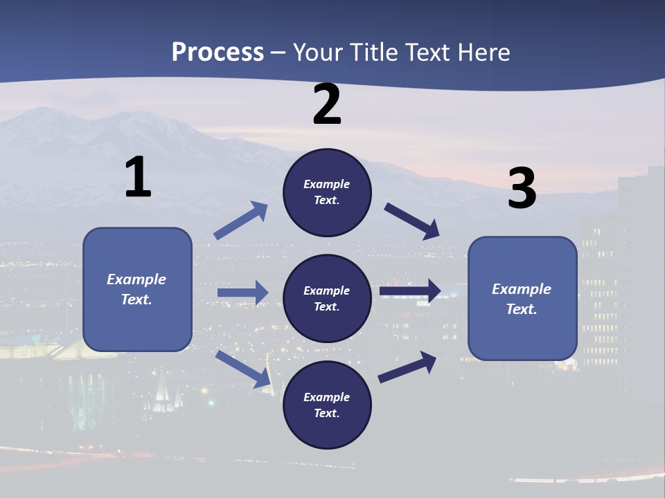 Evening California North America PowerPoint Template